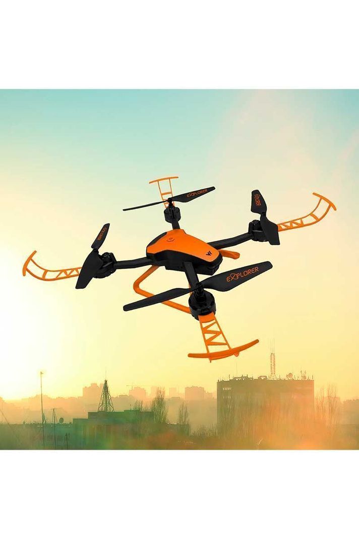 Drone A30 con Cámara HD y WiFi Naranjo-5