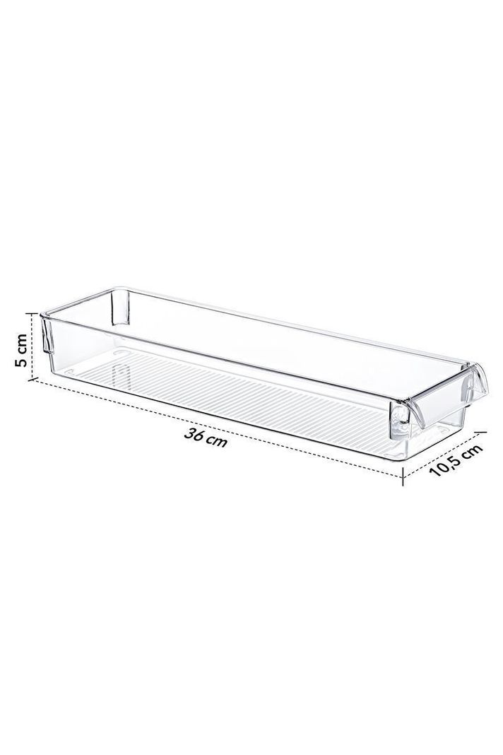 Organizador Clear Frontal Tapa Mini Transparente-2