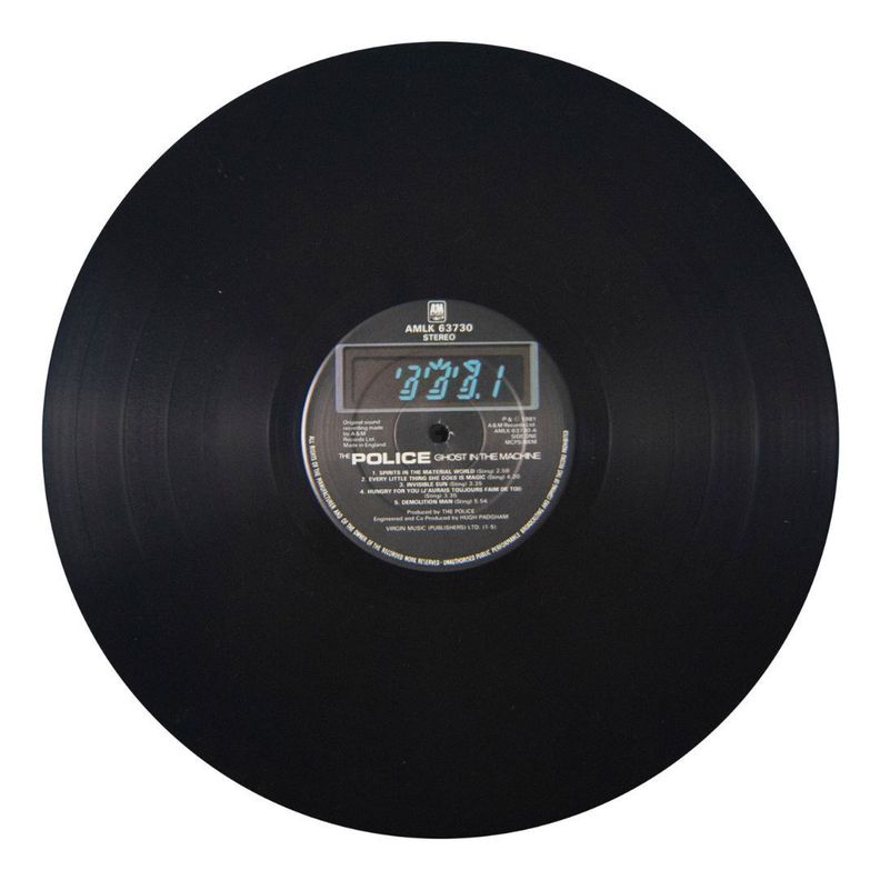 POLICE - GHOST IN THE MACHINE VINILO USADO-4