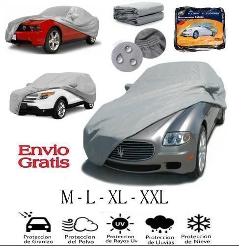 Carpas Funda Para Autos Con Felpa Gruesa Impermeable (L)-0