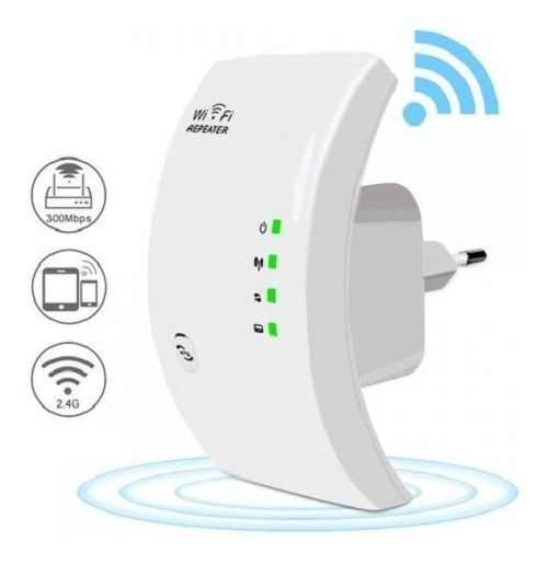 Amplificador Wifi Repetidor de Señal Inalámbrico 2.4 Ghz-0