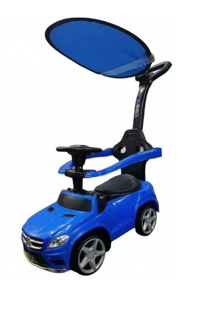 Correpasillo Auto Musical Con Luz Para Niños Azul-0