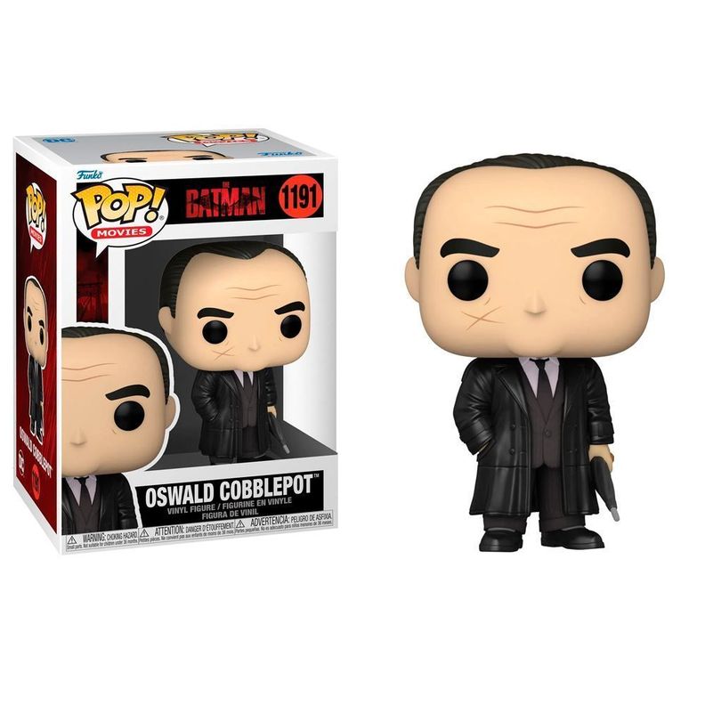 Figura Funko Pop, Oswald Cobblepot - The Batman - 1191.-1