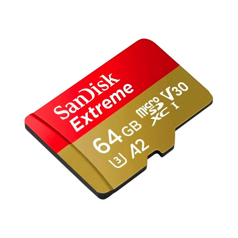 Memoria MICRO SD SANDISK CON/ADAPTADOR EXTREME 64GB-0