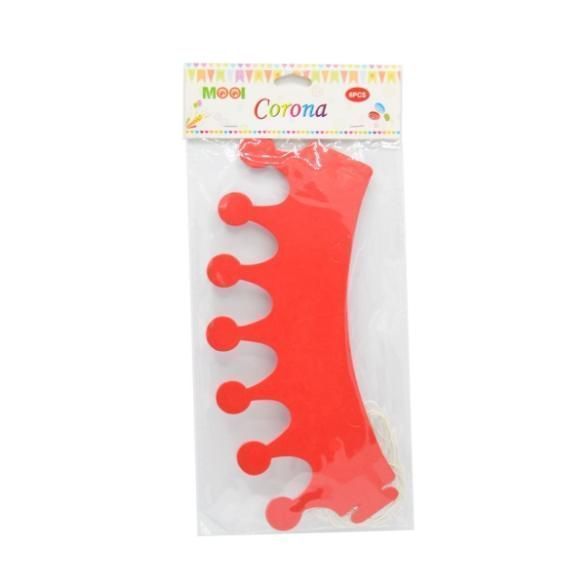Coronas Cumpleaños - Rojo Básica 3 Pcs-1