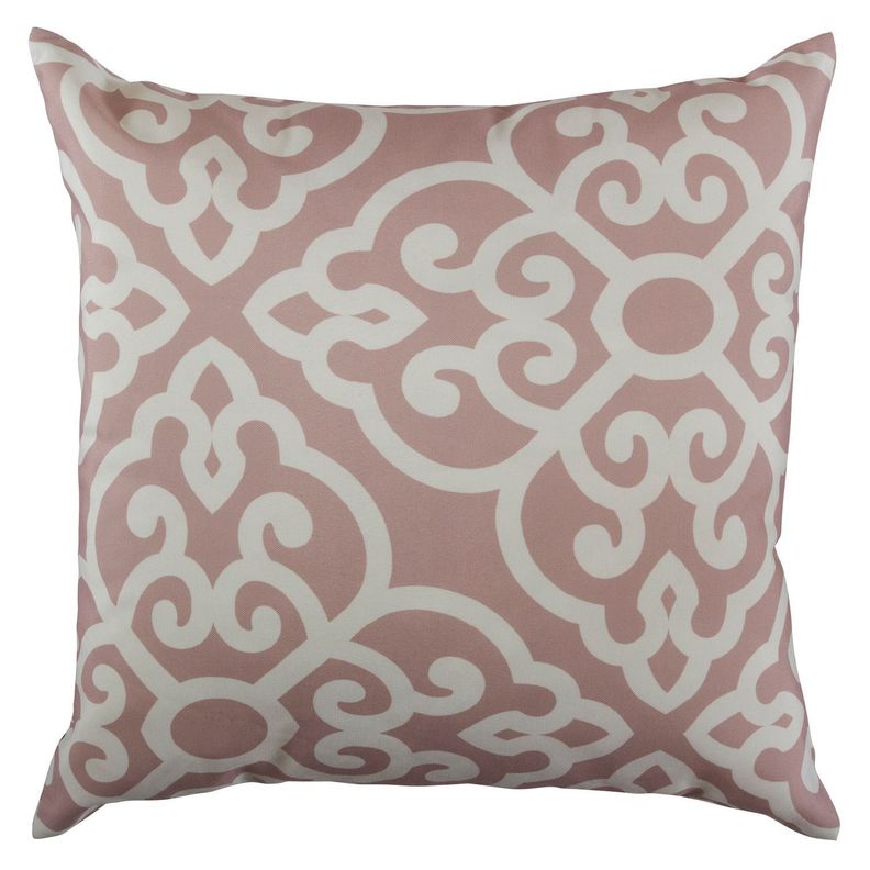 Cojin Mas Funda Decorativa Palais Palo Rosa 45x45 Cm-0