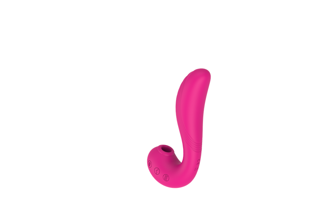 Angels Wing Dildo Vibrador Succionador Doble Acción Exclusiv-3