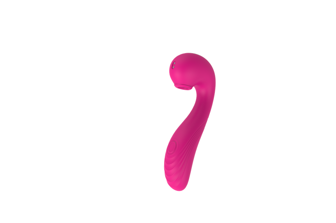 Angels Wing Dildo Vibrador Succionador Doble Acción Exclusiv-7