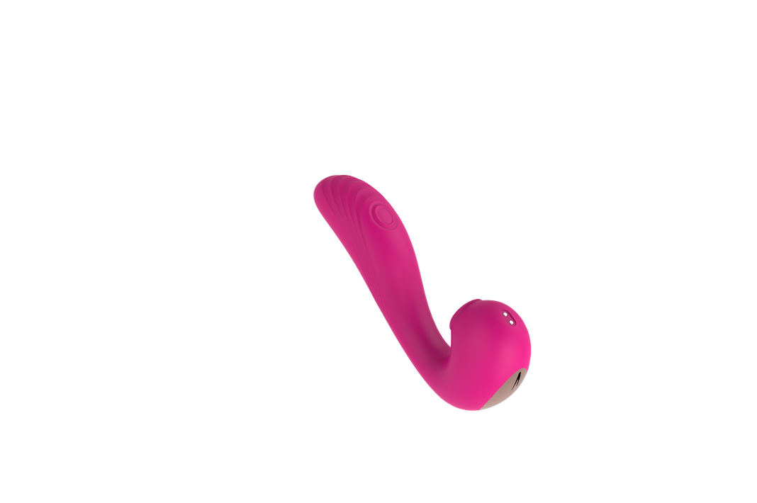 Angels Wing Dildo Vibrador Succionador Doble Acción Exclusiv-4