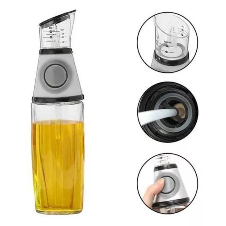 Dispensador en Spray de Aceite Vinagre Botella De Vidrio-3