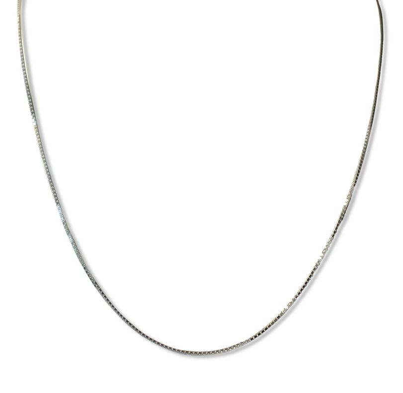 Cadena Veneciana 50cm Plata Fina 925-0