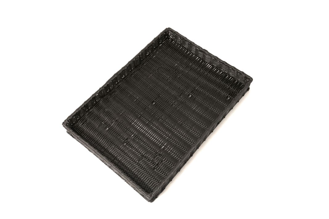 Bandeja Rectangular Dark Gray-0