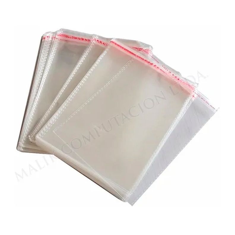 Bolsas Para Dvds, Cds, Blu-ray Pack 100 Unidades Media Store-0