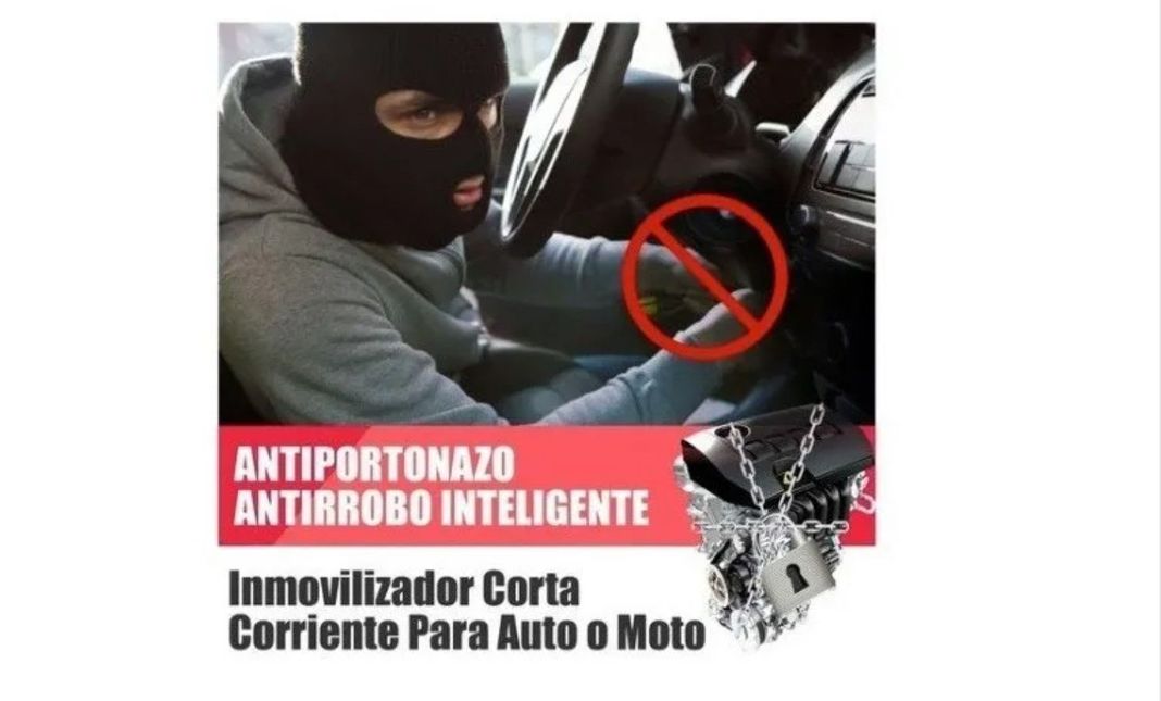 Inmovilizador Bluetooth Antiportonazo Auto Moto Antirrobo-2