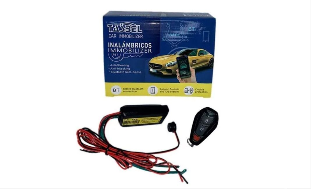 Inmovilizador Bluetooth Antiportonazo Auto Moto Antirrobo-0