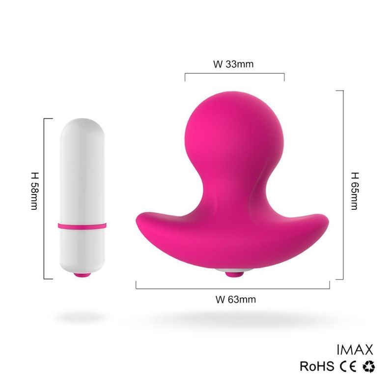 Plug Anal Vibrador Imax-2