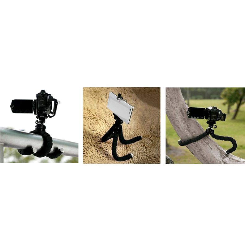 Trípode Flexible Tipo Pulpo Para Celulares Camara-2