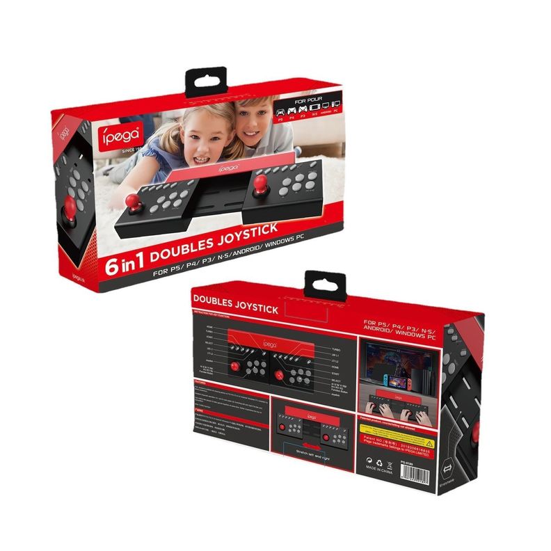 Joystick doble P5/P4/P3/N.S/ANDROID/PC Ipega 9189-5