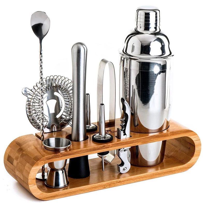 Set Cocktail Bartender, Kit De Coctelería Para Tu Bar.-0