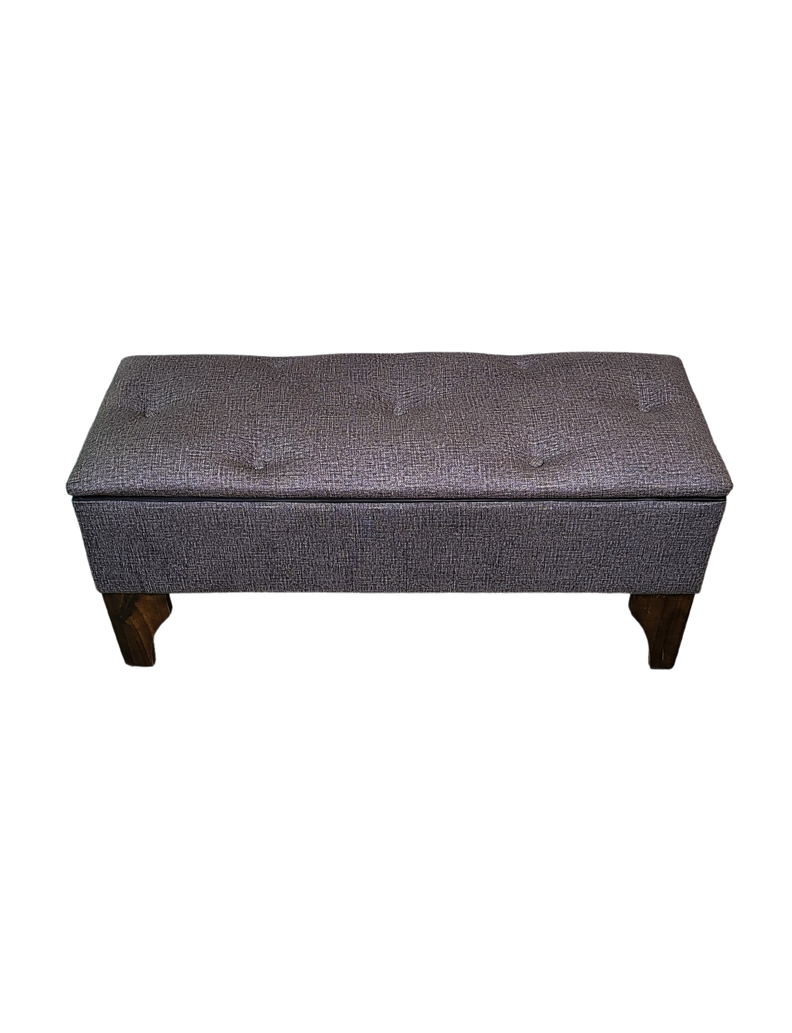 Banqueta  Baul Botone Cavancha Gris Oscuro Rimar-3
