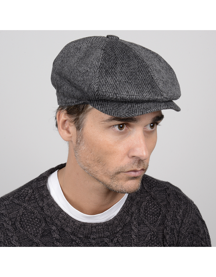 Boina tweed grafito Oxford-1