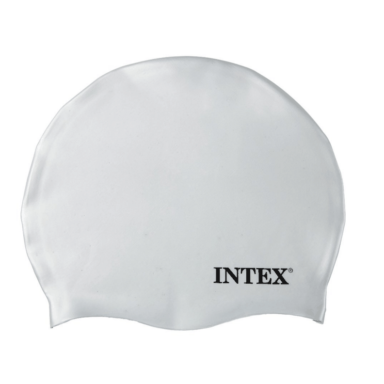 Gorro de Natación Silicona Silicone Swim Cap Blanc-0