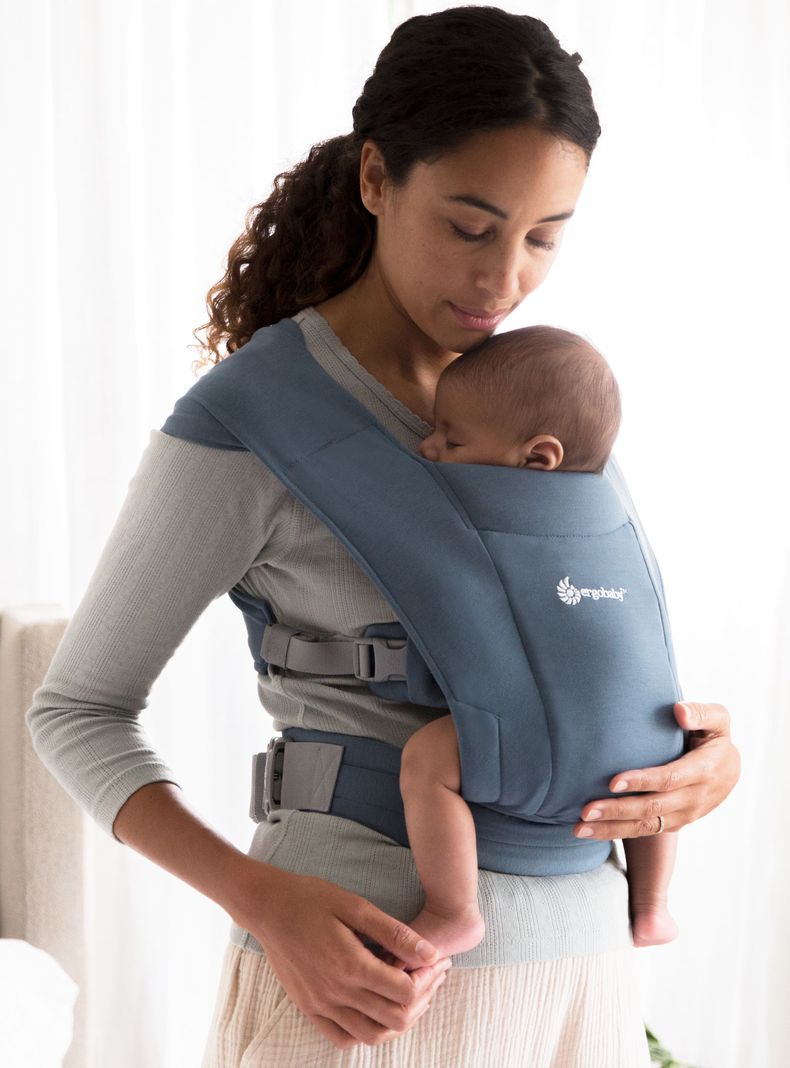 Portabebés Embrace - Oxford Blue-2