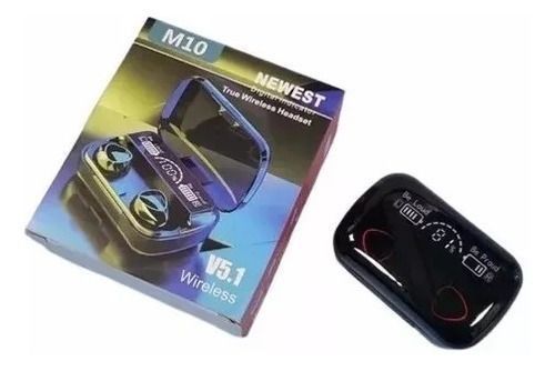 Audífonos Inalámbricos Bluetooth M10 Powerbank 2000-1