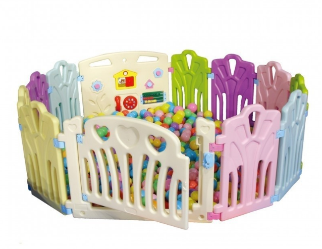 Corral Interactivo Flexible con Puerta-0