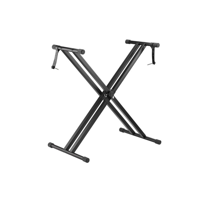 Atril Ajustable Doble Barra Para Teclados -0