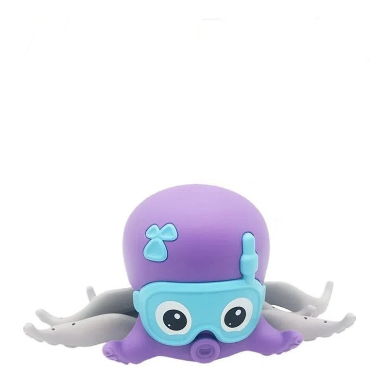 Pulpo Movedizo Flota En Agua Gatea En Suelo Juguetes Niños-0