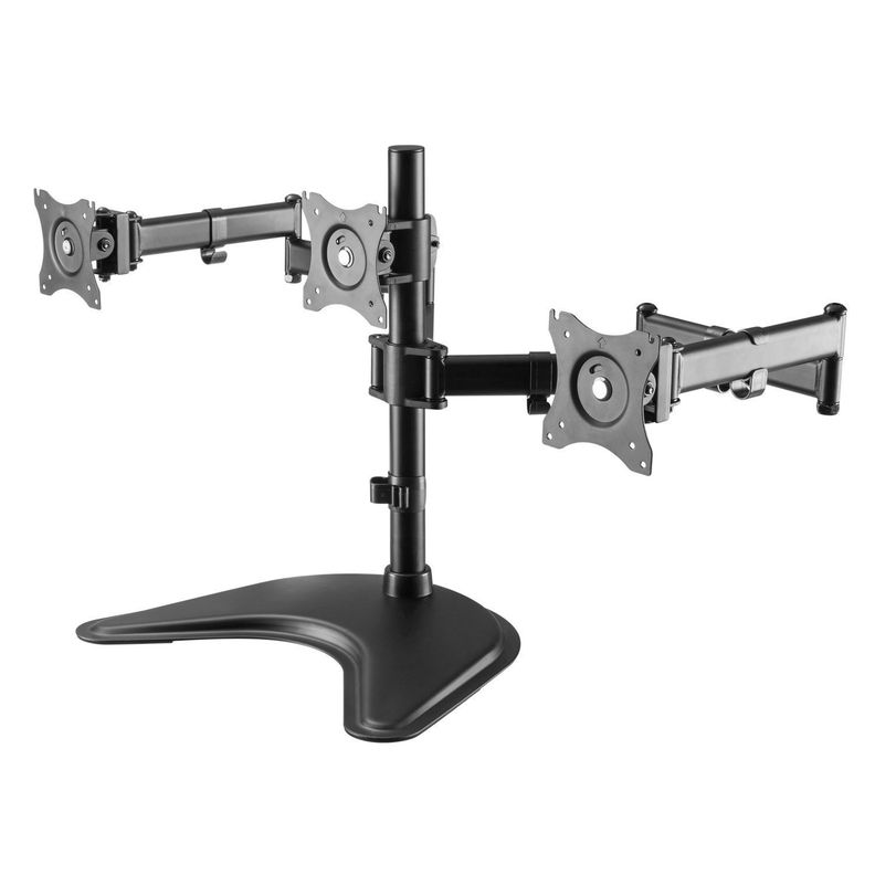 Soporte TV/Monitor- TRIPLE  - Gamer 13" a 27" 360°  21 kg-1