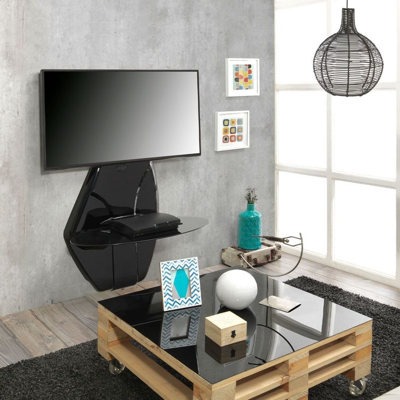 Rack TV Italiano Ghost Design 500 Negro-2
