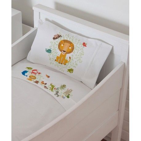 Juego de Sábanas Pack & Play Zoo-0