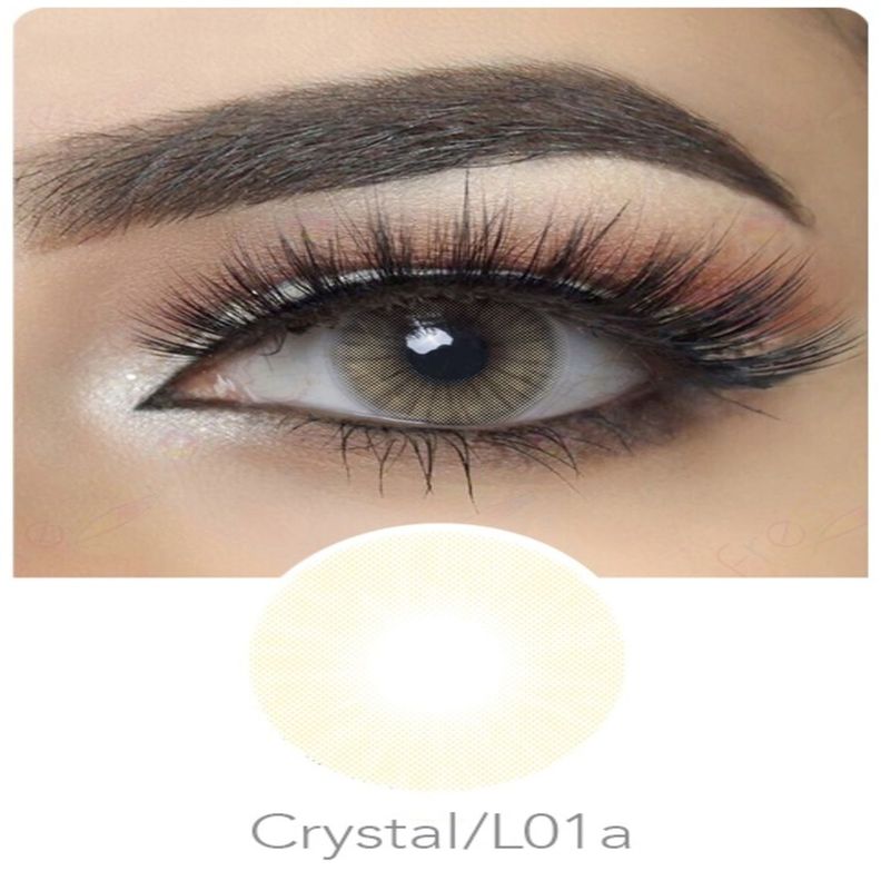 Par De Lentes De Contacto Línea Hidrocor Color Cristal-1