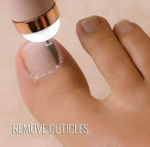 Limpiador Y Pulidor De Uñas Profesional Eléctrico-2