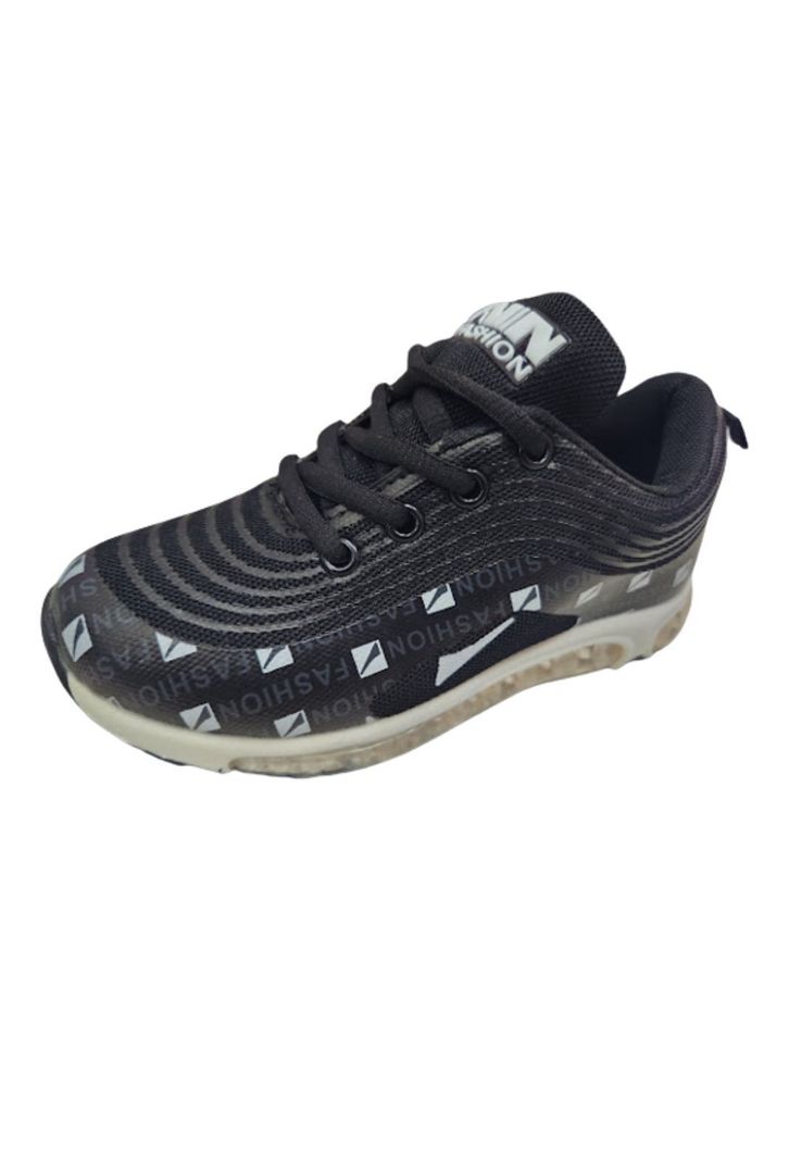 Zapatilla Deportiva Escolar Niño Negro-0