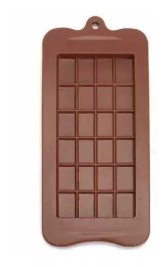 Pack X3 Moldes De Chocolate Barra De Chocolate Silicona -1