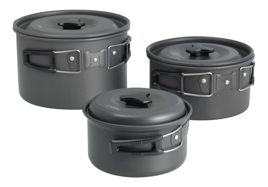 Set Cocina 4p Camping Nuevo & Original National Geographic-1