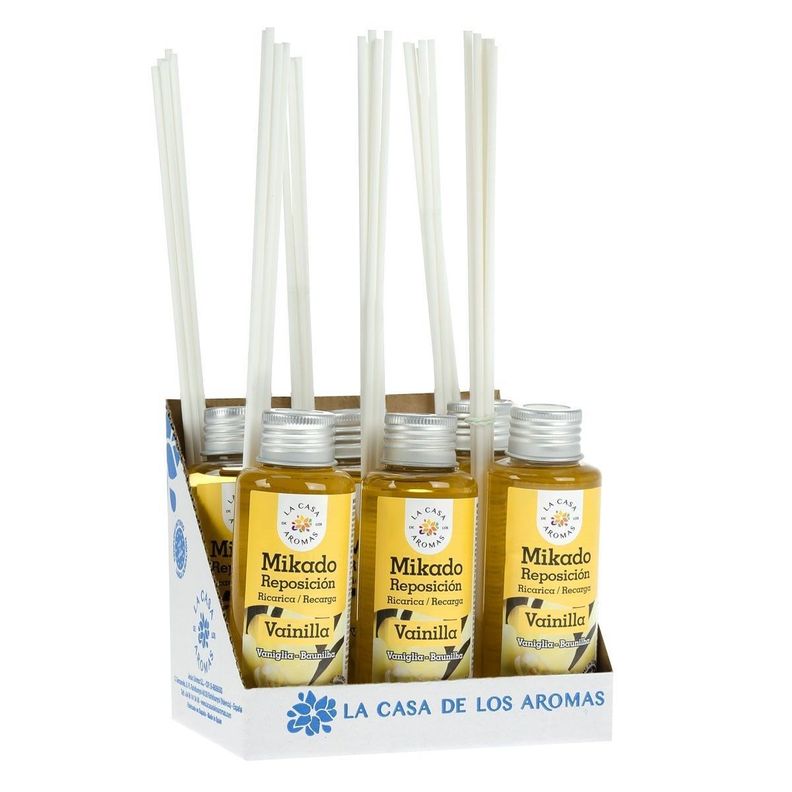 Pack 6 Ambientador Mikado Vainilla 100ml - La Casa de los Aromas-0