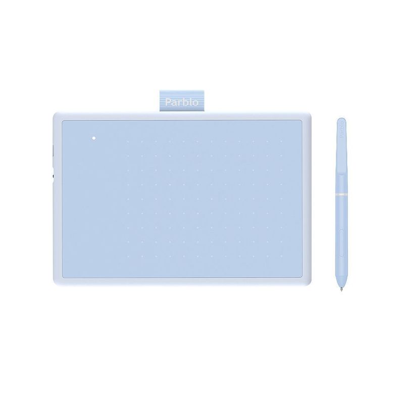 Tableta Gráfica Parblo Ninos N4 Light Blue-0