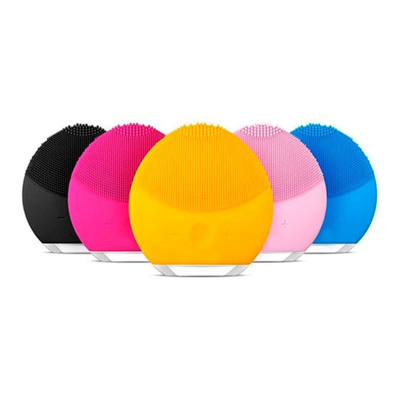Limpiador Facial Exfoliante Masajeador Recargable Vibrador-0