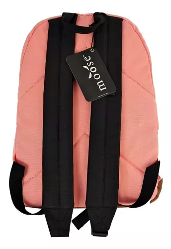 Mochila Suede Rose Colors Moose Escolar -2