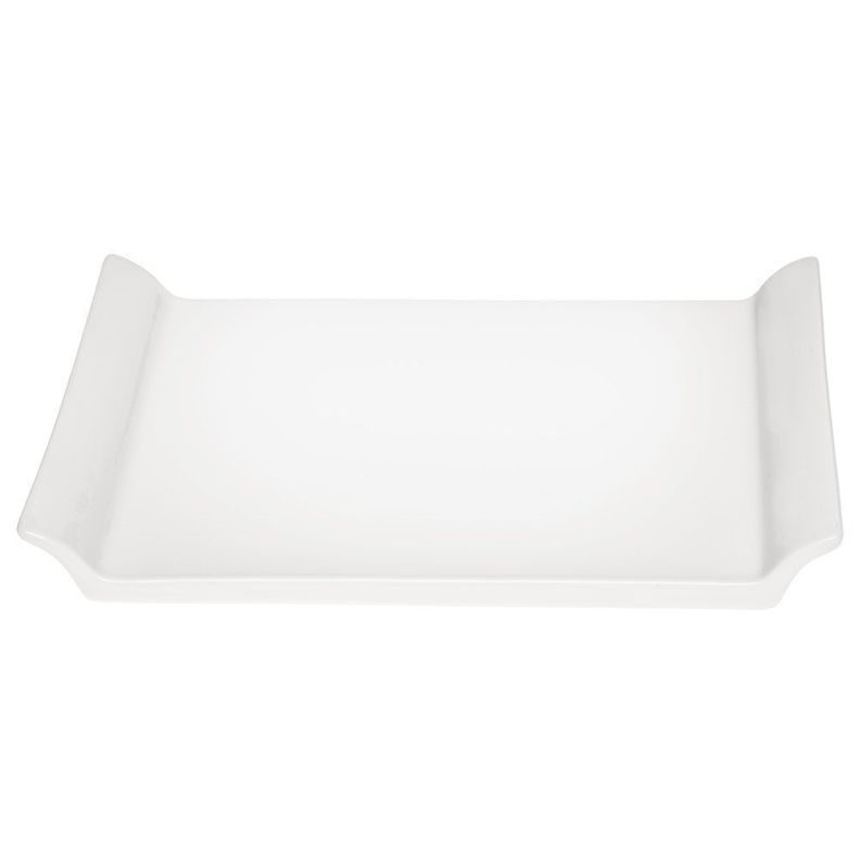 PLATO BANDEJA SUSHI PORCELANA BLANCO 28 CM STAR-1