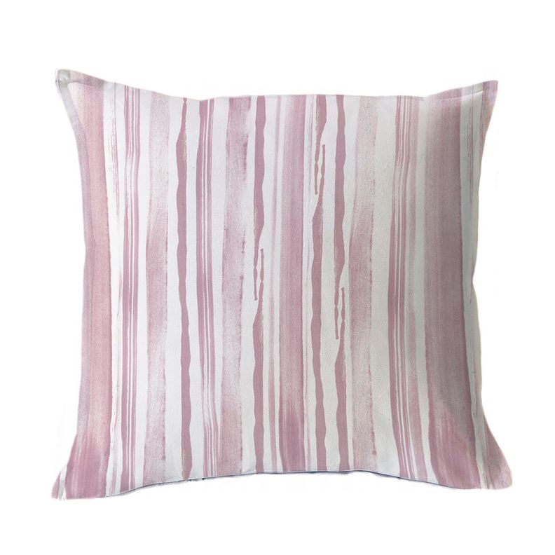 FUNDA COJÍN ALGODÓN TRAMA LINEAL PALO DE ROSA 45X45-0