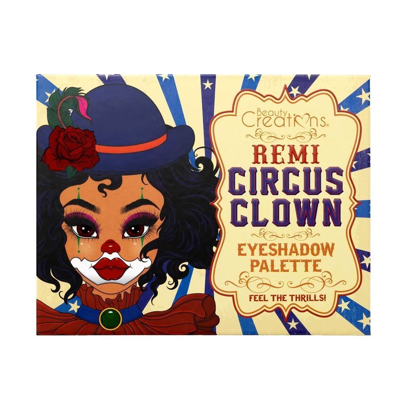 Paleta de Sombras "Remi Circus Clown" Beauty Creations-1