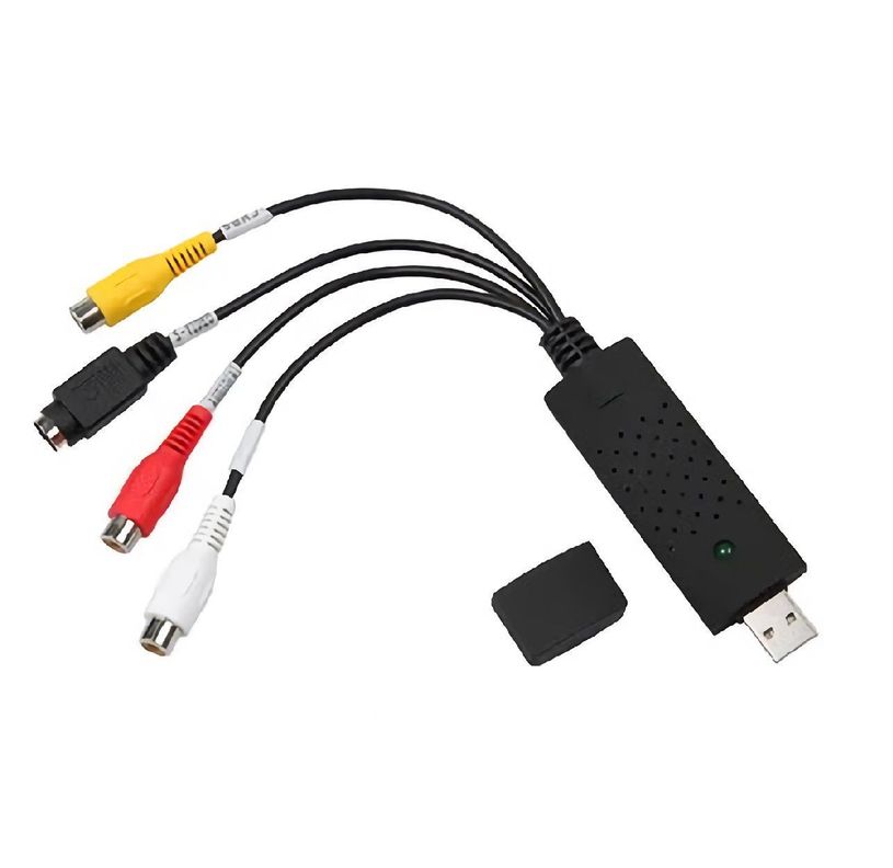 Capturadora Video Audio USB Vhs Camara Dvr Pc Notebook-0