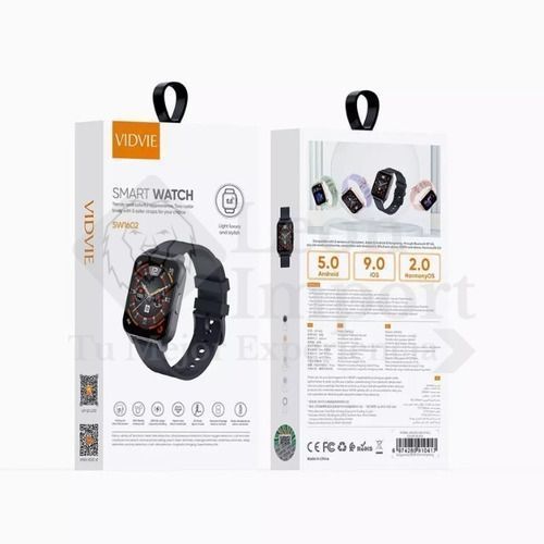 Smartwatch Reloj Para Android iPhone Vidvie Certificado Morado-2
