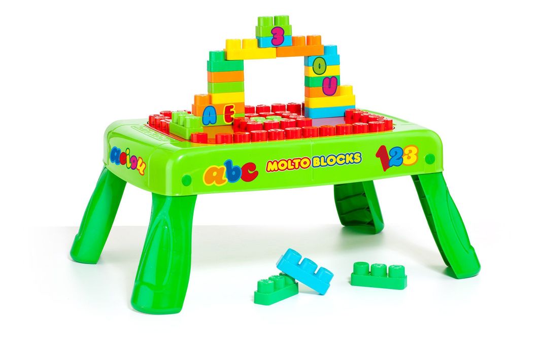 Mesa Plegable Con 20 Bloques Molto Block-0