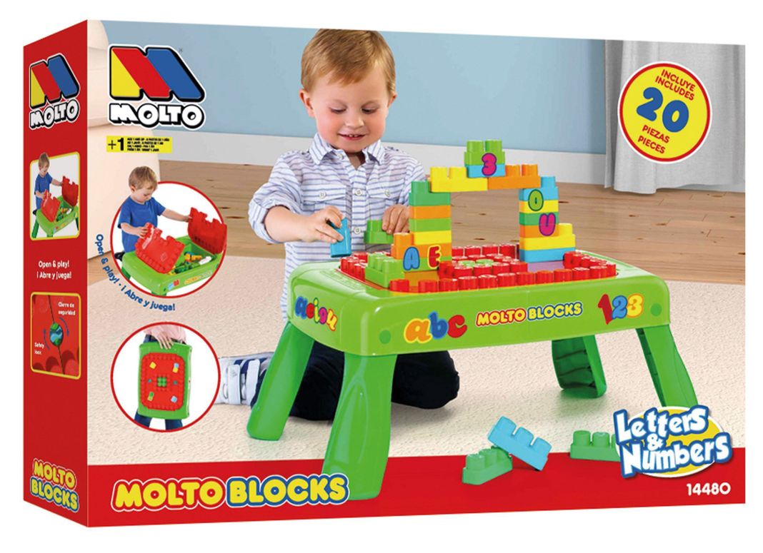 Mesa Plegable Con 20 Bloques Molto Block-3